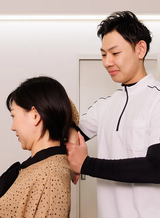 施術の様子