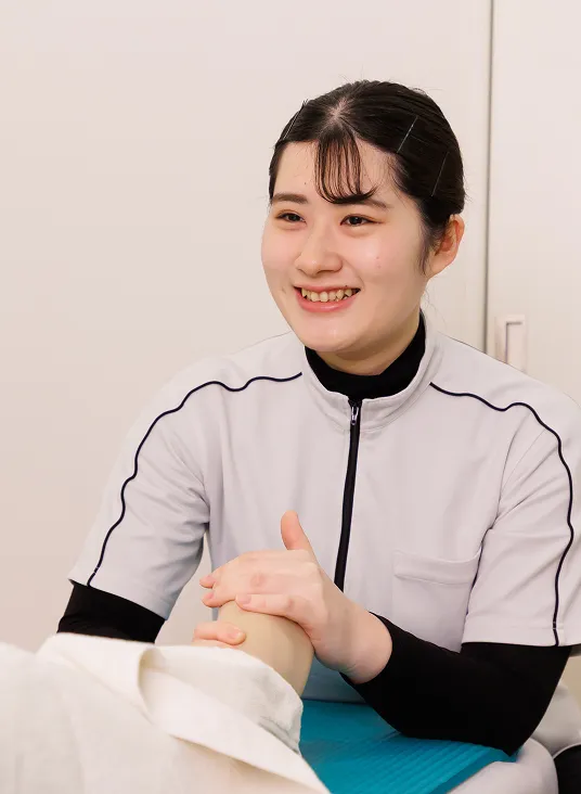 施術の様子